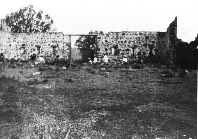 Convict barracks at Ginninderra, c. 1915