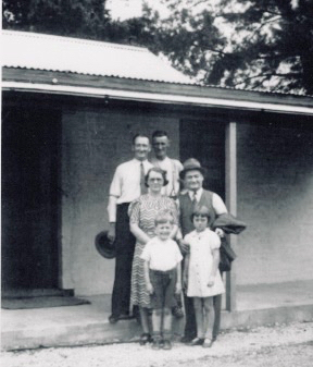 Ted Ryan and Colgan family circa 1939.
