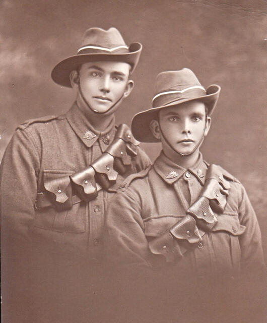 Keith and Athol Kilby - 1918
