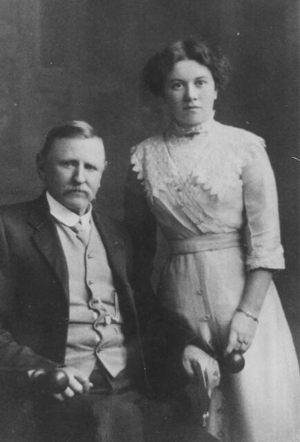 James Bowyer and niece May Rankin