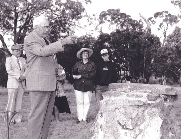 Unveiling of the Memorial Cairn on the site of Bedellick school