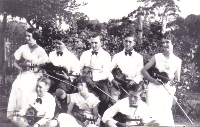 Hall Public School string ensemble