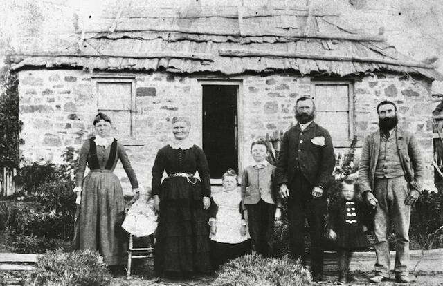 Clarke family at 'Stanley Vale'
