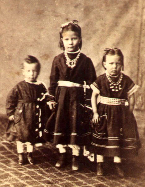 Frederik, May and Ada Boon. Children of David and Mary Anne Boon