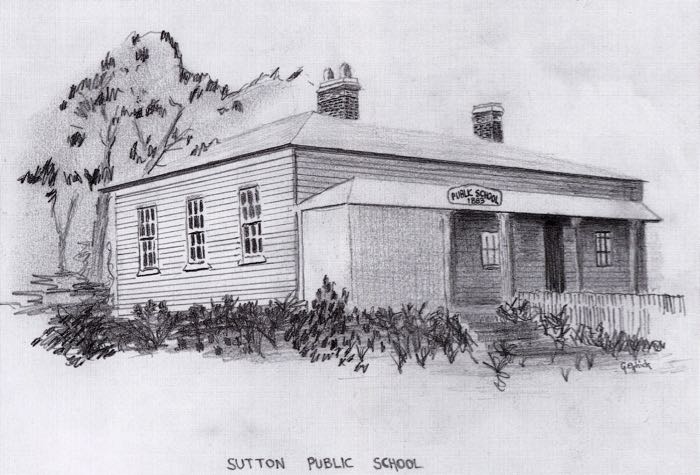 Sketch of Sutton Public School