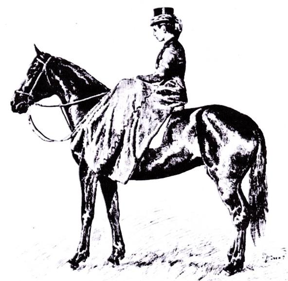Mrs Henry Peck - top horsewoman