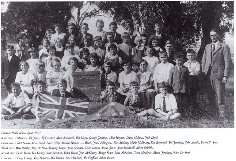 Duntroon School group 1927